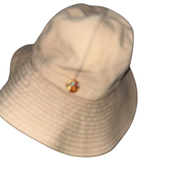 misaharada millinery bone cotton confetti multi color interior sun hat - Picture 8 of 11